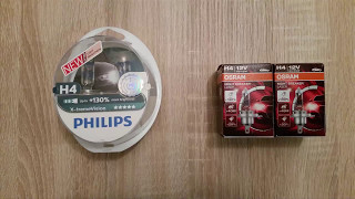 Philips Xtreme Vision +130 vs Osram Night Breaker Laser +130