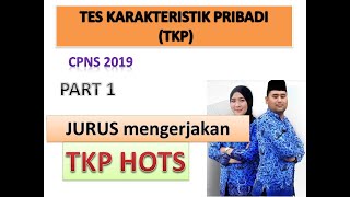 TIPS (jurus) jitu menyelesaikan soal TKP HOTS - Kupas tuntas soal CPNS 2019/2020 part 1