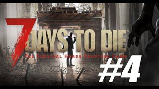 7 Days to Die день 4. Выживание, выполняем задания. Как упасть и выжить в логове зомби)