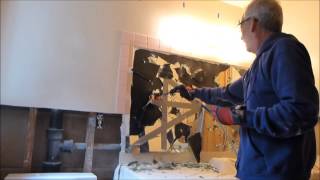 Removing a Bathroom Mirror