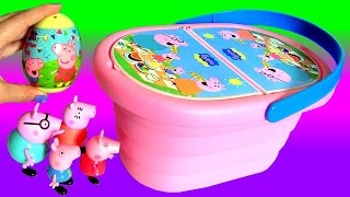 Peppa Pig Cesta de Piquenique Surpresa da Peppa Pig Picnic Basket Surprise Свинка Пеппа Чупа Чупс