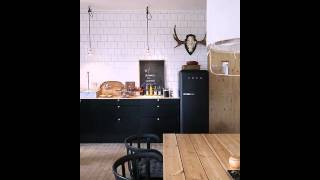 Black Scandinavian Kitchen Furniture