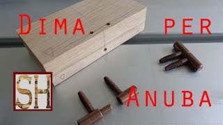 Dima per montare cerniere tipo Anuba a battente - autocostruzione