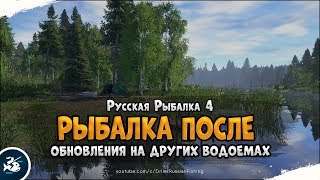 Рыбалка после обновления на других водоемах. Русская Рыбалка 4