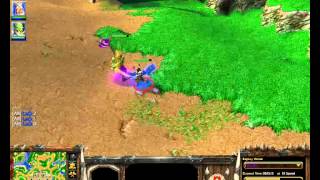 Warcraft 3 ROC Orc vs Human heroes