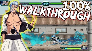 Bleach Vs Naruto 3.2 - Grimmjow Jaegerjaquez 100% Walkthrough