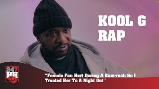 Kool G Rap - A Fan Got Hurt & Bum-Rushed, So I Treated Her To A Night Out (247HH Wild Tour Stories)