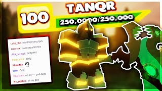 REACHING TOP RANK *LIVE REACTION* LEVEL 100 | Roblox: Dungeon Quest