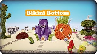 Обзор карты Bikini Bottom - Minecraft