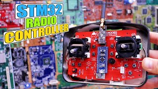 Homemade Radio Controller | STM32 + NRF24 + NEXTION Display & 3D PRINTED Case