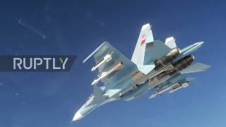 Belarus: Su-30SM fighters participate in joint drills with Russia