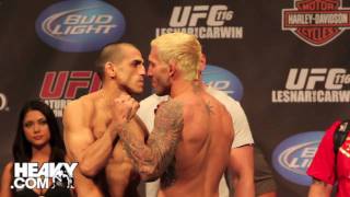 UFC 116 Lesnar vs Carwin Weigh In Highlights