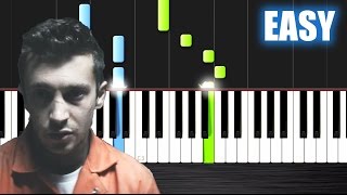 twenty one pilots: Heathens (from Suicide Squad) - EASY Piano Tutorial by PlutaX