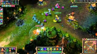 League of Legends gameplay Nidalee