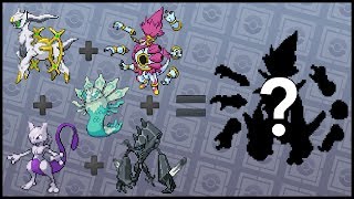 ★ Pokémon Fusion Sprite | Mewtwo Arceus Hoopa Necrozma Zygarde | ★01 |