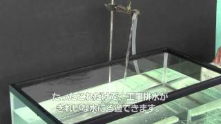 投げ込みフィルター　工事排水処理用携帯型ろ過器