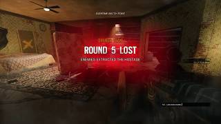 Hostage Running Away - Hacker goes invisible and steals hostage during prep phase.
