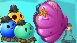 Plants Vs Zombies 2: Bowling Mini Game New Shells Zombies Big Wave Beach Day 10