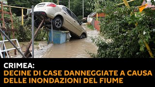Crimea: decine di case danneggiate a causa delle inondazioni del fiume