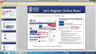2013 07 25 19 01 LAPFCU s Home Advantage Webinar