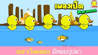 เพลงเป็ดสีเหลือง คาราโอเกะ Duck song