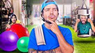 JUGAMOS A LAS ESCONDIDAS EN UN GIMNASIO GIGANTE !!