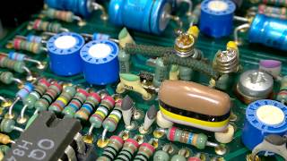 Vintage Philips PM3266 Oscilloscope Complete Teardown: blown RIFA capacitor