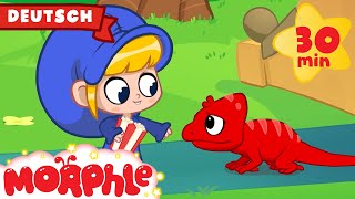 Rotes Chamäleon | Cartoon für Kinder | Mila und Morphle auf Deutsch