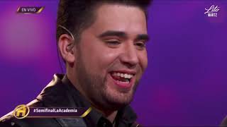 Charly Zúñiga en la Semifinal | La Academia.
