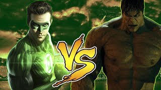 Халк VS Зелёный Фонарь - Нереальная Рэп Битва
