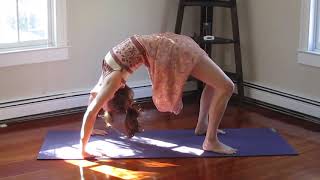 Back Bend April 2011 - ClaudiaYoga.com