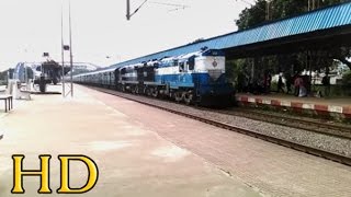 Double Diesel Delight: 18207 DURG AJMER EXPRESS At Bhilai Power House