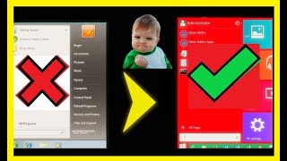 Windows 10 Start Menu for Windows 7 and Windows 8.1..
