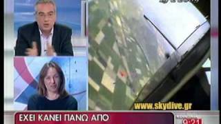 Hellenic Skydivers - Greek TV- Mega Prwino 19Febr09