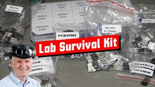 Transistors "Survival Kit" and Tutorial for Makers