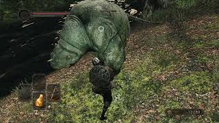 DarkSoulsII|Битва с троллем  (тактика)