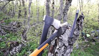 Коротко о топорах fiskars