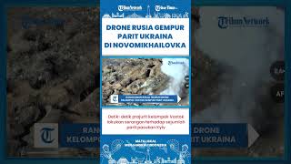 SHORT | Operator UAV Brigade Pasukan Khusus ke-14 Rusia Bombardir Habis-habisan Parit Musuh