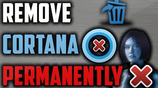 HOW TO DISABLE CORTANA ON WINDOWS 10 permanent remove!