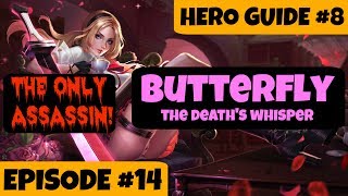 Mobile Arena - Hero Gameplay #8 Butterfly! Tips & Build! Episode #14