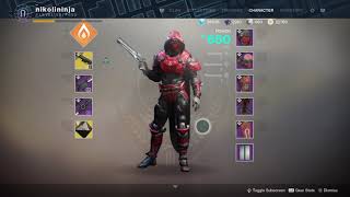 D2 Hunter Full Raid Armor Scourge of the Past SOTP