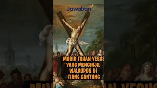 MURID TUHAN YESUS YANG MENGINJIL WALAUPUN DI TIANG GANTUNG | #faktaalkitab shorts