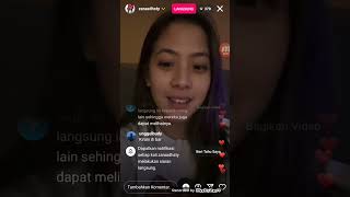 ADISTY ZARA LIVE IG 21 MEI 2023 TERBARU