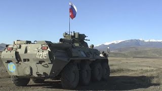 Огневая подготовка миротворцев в полигонах Карабаха