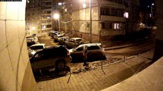 Демо IP камеры Praxis PB-7145 IP НОЧЬ