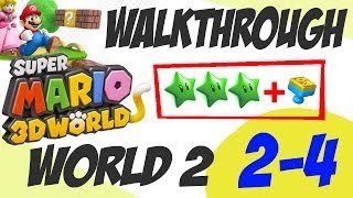 Super Mario 3D World Wii U - Mondo 2 (2-4) ITA HD [Walkthrough con Stelle e Timbri]