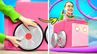 TAKTIK TERBAIK UNTUK ORANG TUA CERDAS || Ide Pengasuhan Kreatif DIY Dengan Kardus Oleh 123 GO Like!