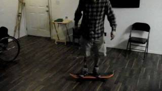 Above Knee Amputee skateboards, rides bmx bikes, and rips up the town in his wheelchair