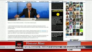 A necessidade de um Governo Mundial é enorme, diz diplomata alemão