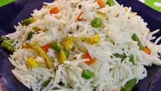 White Veg Pulao